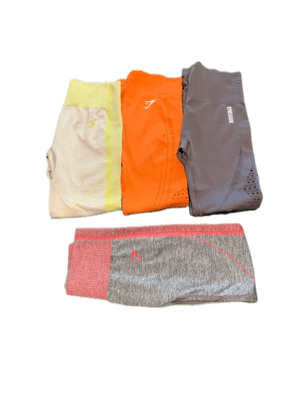 4 pairs of Gymshark leggings, all size M.